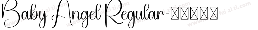 Baby Angel Regular字体转换